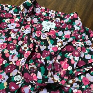 J Crew Tie-neck bow blouse - Women's M